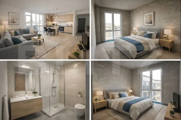 COMISION 0% Apartament 2 camere, panorama superba, bloc exclusivist, VIVO MALL — fotografia 3