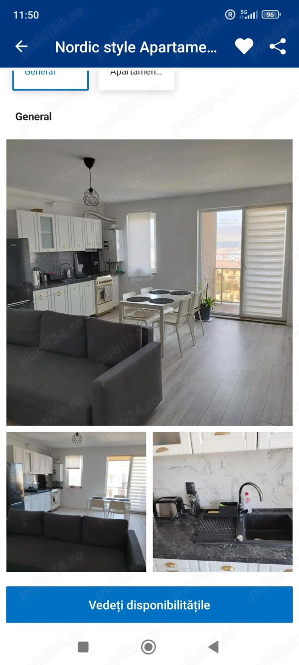 închiriere apartament 2 camere, mobilat și utilat complet! — fotografia 1