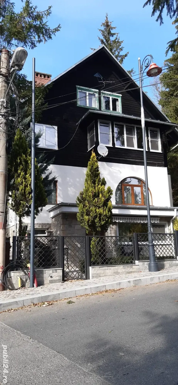 Sinaia,doua proprietati garsoniera in curte si apartament in vila zona Peles str.Furnica — fotografia 1