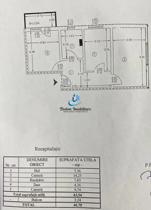 Apartament 2 camere decomandat, zona Biserica Noua Precista — fotografia 1