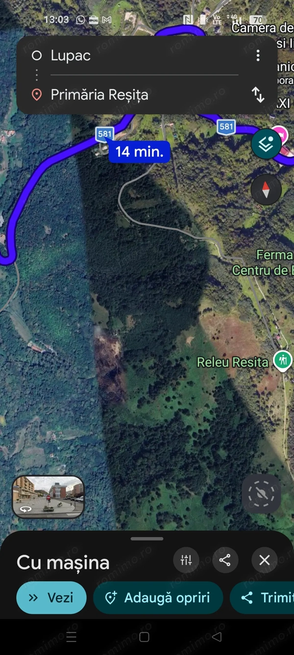 Fără agenție, teren extravilan cu drum, pădure cu fâneață și vecini, izvoare, sud-vestic