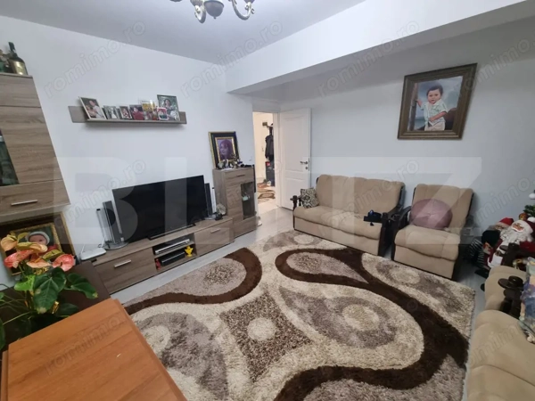 Apartament 3 camere, 76mp, decomandat, bloc nou, Horpaz — fotografia 3