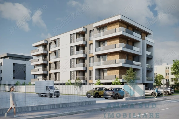 Apartament 2 Camere Decomandat - 61.55 mp - Incalzire in Pardoseala — fotografia 3