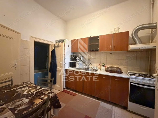 Apartament cu 2 camere, centrala proprie, teren 99 mp, zona Iosefin — fotografia 3
