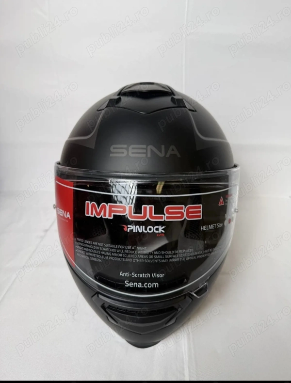 Casca moto Sena Impulse, varf de gama, Harman Kardon+Mesh 2km+Bluetooth 5.0