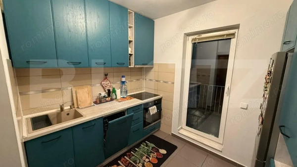 Apartament cu 2 camere, 60 mp, parcare subterana, Dambu Rotund — fotografia 3