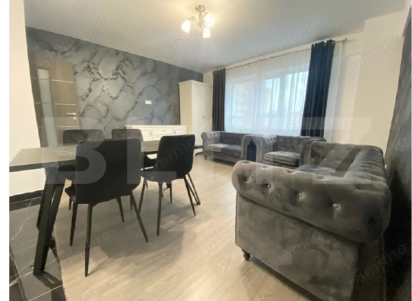 Apartament de 2 camere, 56mp, mobilat si utilat, zona Tatarasi — fotografia 2