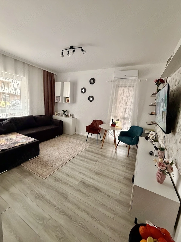 Apartament 2 camere in Giroc, mobilat complet, bloc nou 2021, parcare inclusă