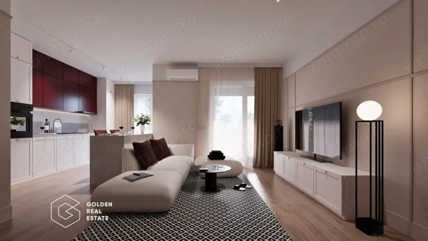 Apartament 1 camera, Bloc Nou, comision 0%, Direct de la dezvoltator — fotografia 1