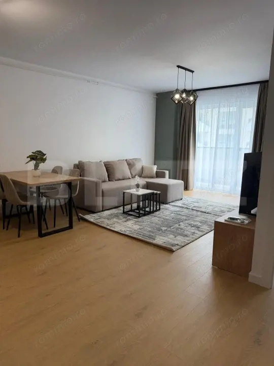 Apartament lux 2 camere 45 mp, terasa 8.50 mp, etaj intermediar, garaj, Eroilor — fotografia 1