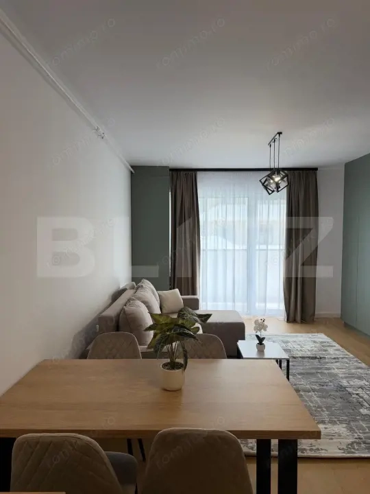 Apartament lux 2 camere 45 mp, terasa 8.50 mp, etaj intermediar, garaj, Eroilor — fotografia 3