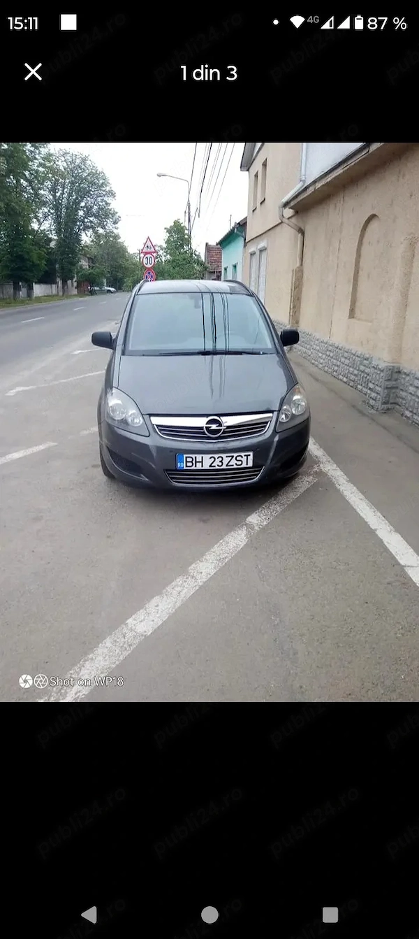 OPEL Zafira 2011 — imagine 3