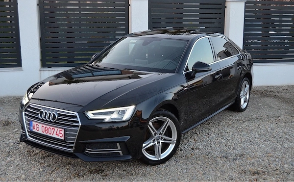 Audi A4 2.0Tdi S.Line.ceasuri plasma.trapa.Matrix.camera.distronic