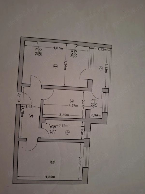 Vând apartament 2 camere + loc de parcare Sector 4 — fotografia 1