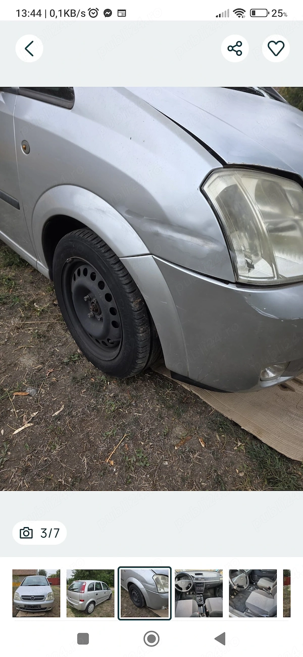 OPEL Meriva 2005 — imagine 4