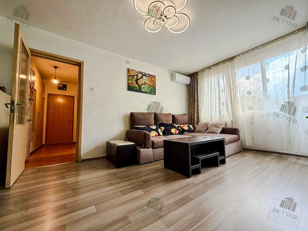 Apartament 3 camere 8 min metrou Piața Sudului Bloc reabilitat, Zonă verde
