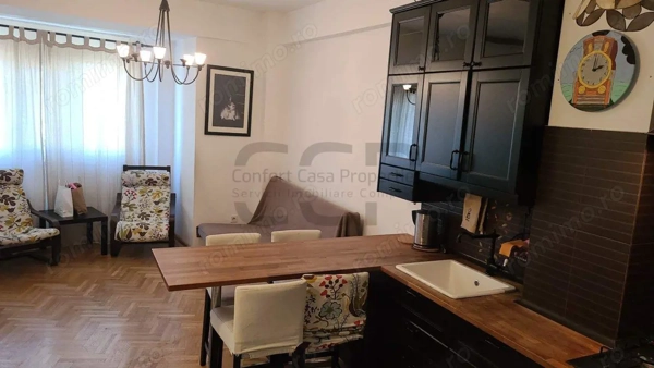 Calea Victoriei-Stirbei Voda-Cismigiu-Apartament 2 camere cu balcon, mobilat — fotografia 3