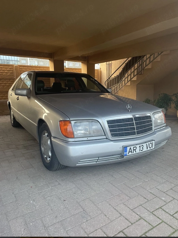 Mercedes SE 500 W 140 înmatriculat istoric