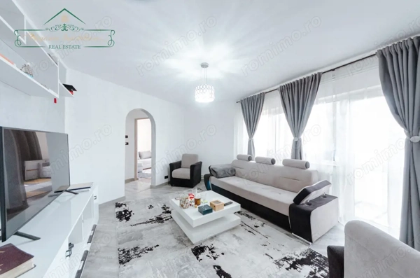 Apartament 3 camere cu centrala proprie, zona Miorita, Arad — fotografia 2