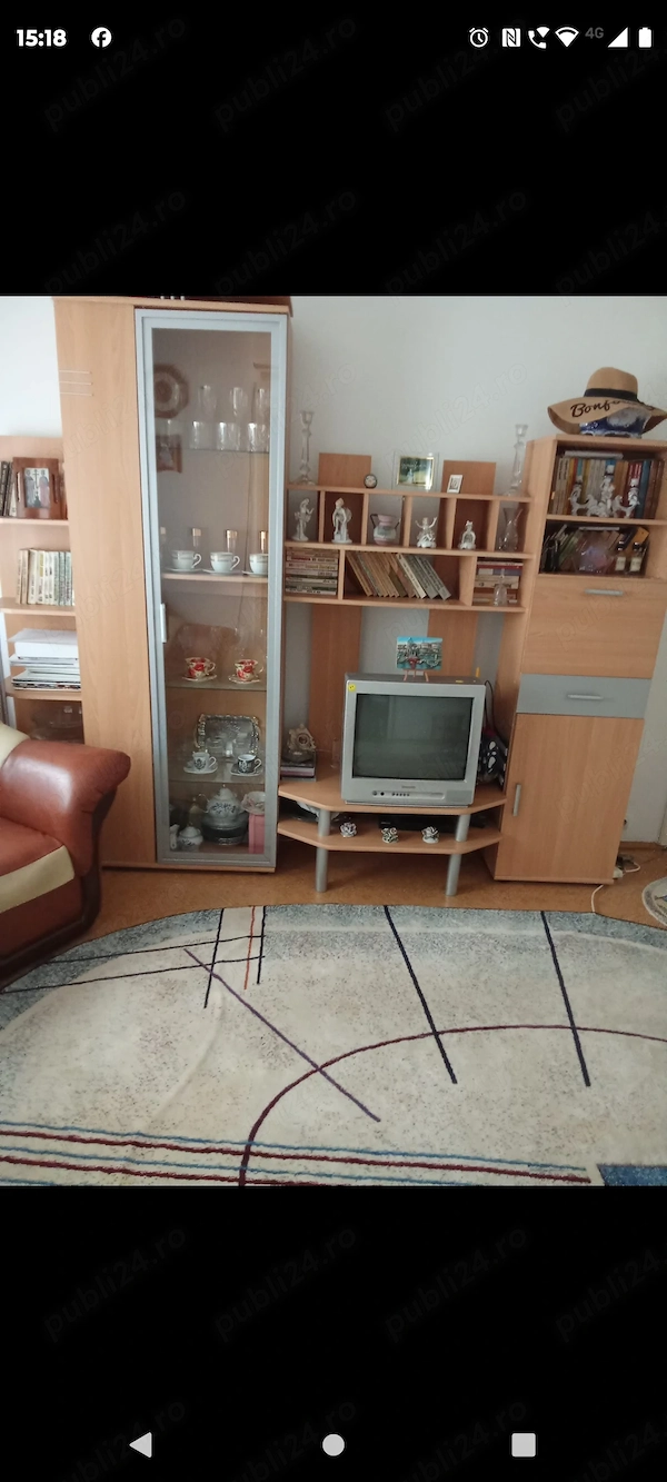 Închiriere apartament 3 camere Constanta, Tomis Nord, parter cu balcon, mobilat, utilat, dotat cu ap — fotografia 3