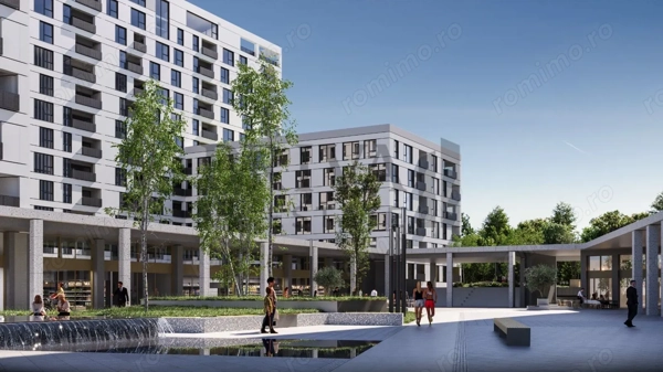 Apartament 2 camere, parcare subterana, Nord One Business Center — fotografia 3