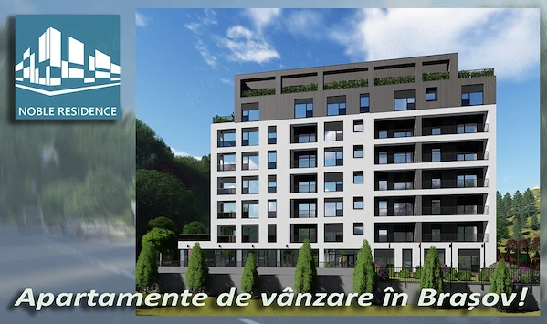 Penthouse Exclusiv "Noble Residence" | Terase Panoramice | Imobil nou finalizat in 2025 Brasov — fotografia 3