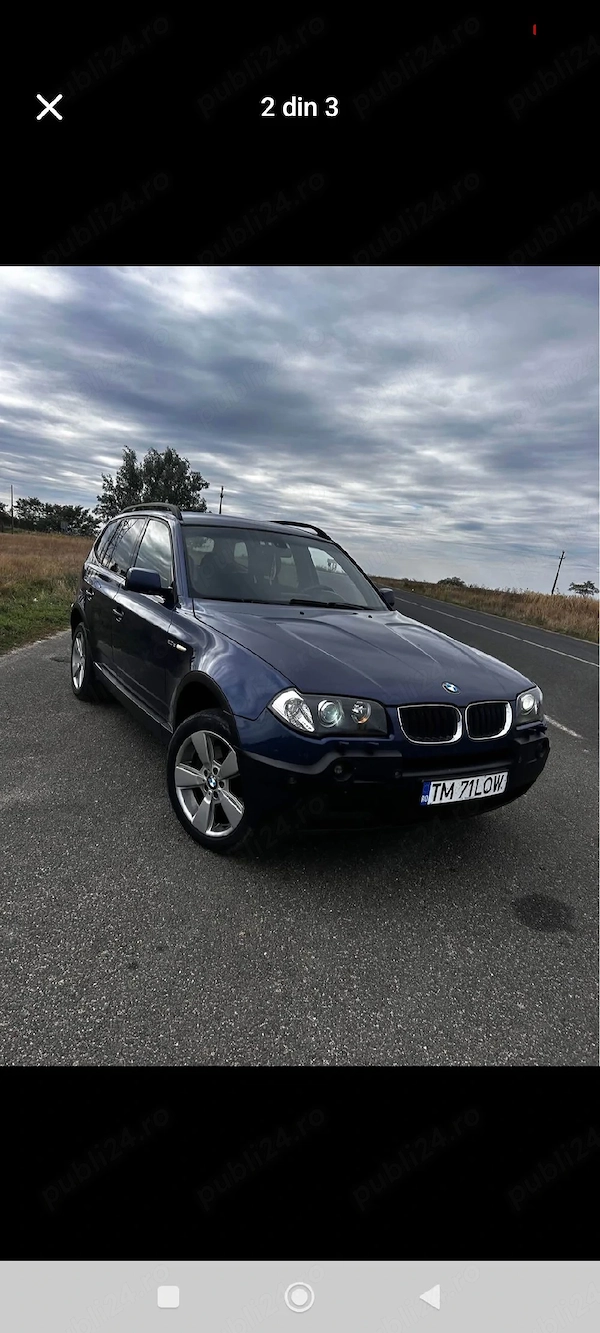bmw x3 vând schimb