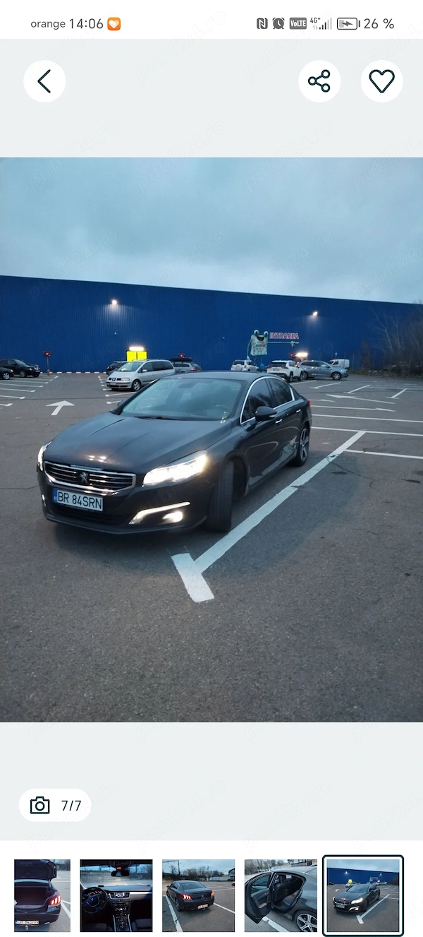 Peugeot GT-Line 508 motor 2 l