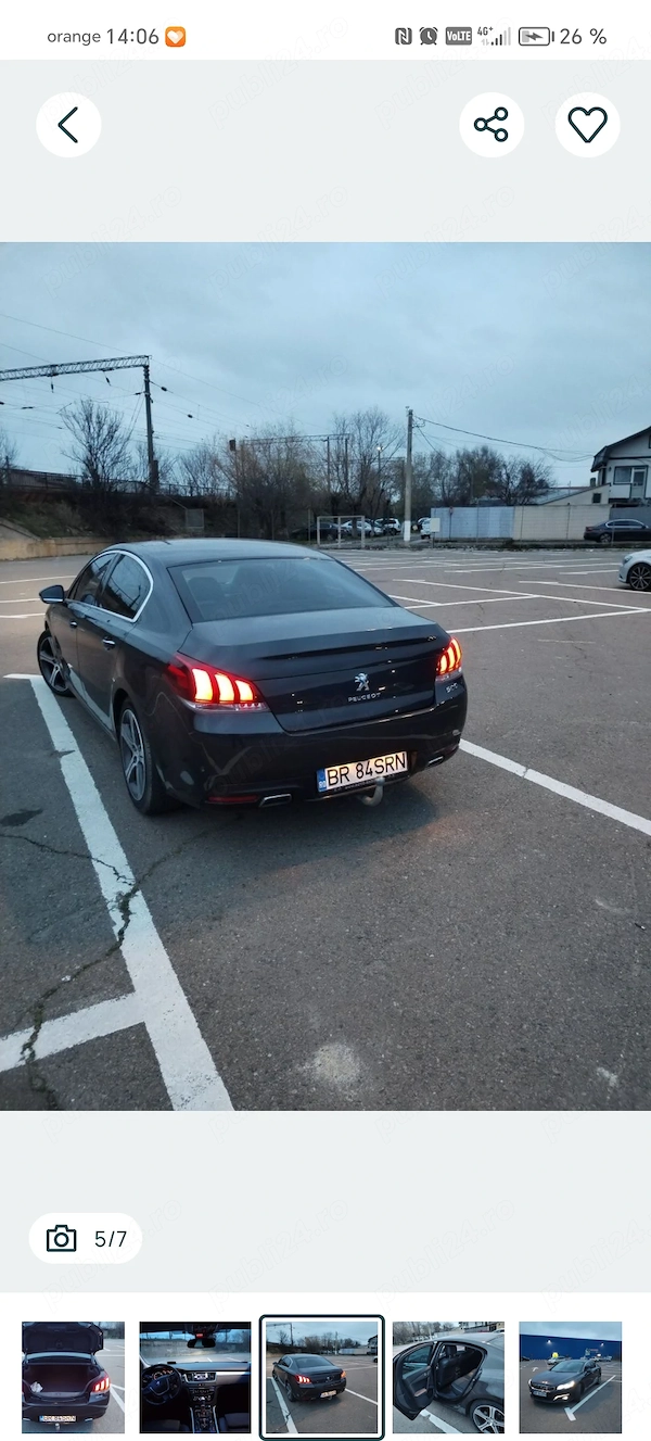 PEUGEOT 508 2016 — imagine 3