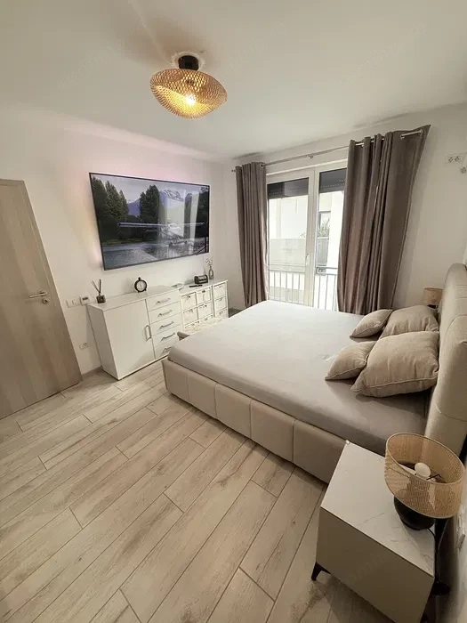 Apartament cu 3 camere mobilat si utilat et 1 cu POD pe toata suprafata TERASA CHISODA — fotografia 3