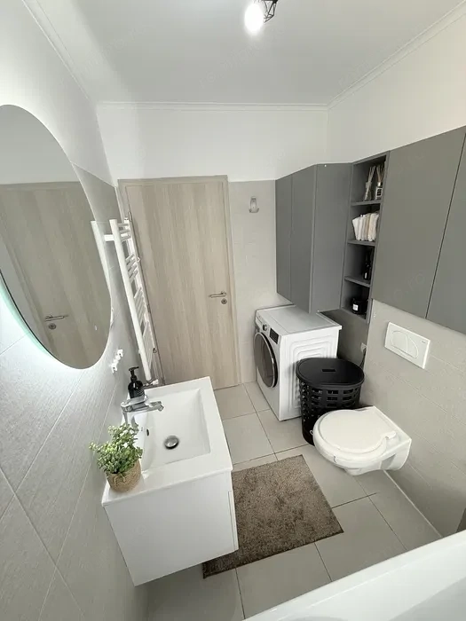 Apartament cu 3 camere mobilat si utilat et 1 cu POD pe toata suprafata TERASA CHISODA — fotografia 2