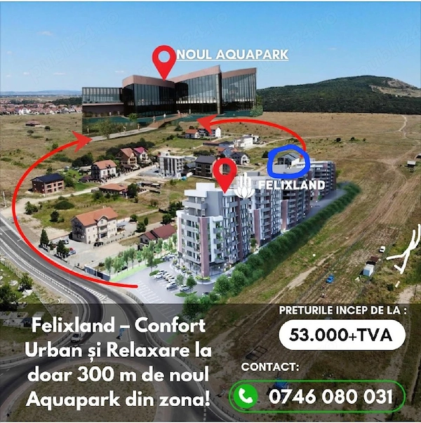 de vanzare casa sau apartamente noi in Baile Felix — fotografia 1