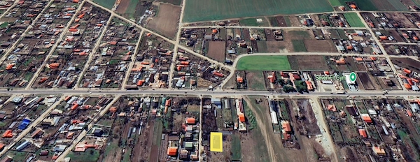Teren Fundulea 536 mp de vânzare, împrejmuit, utilități