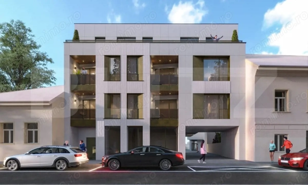 Apartament 2 camere, 55 mp, FINISAT LUX, nZEB, zona Centrala — fotografia 3