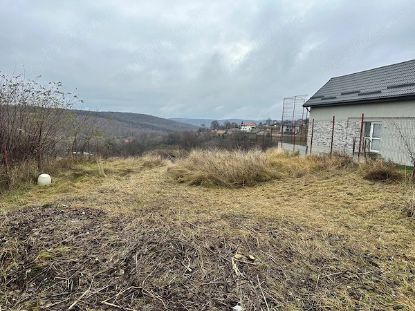 Vând teren intravilan, Feleacu, front 14,5 m, CU construire casă sau duplex