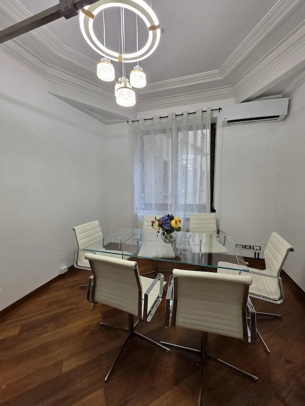 Apartament 5 camere inchirere Hilton Calea Victoriei Radisson mobilat birouri, sau comercial etaj 1