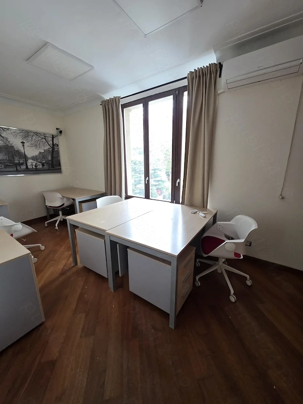 Apartament 5 camere inchirere Hilton Calea Victoriei Radisson mobilat birouri, sau comercial etaj 1