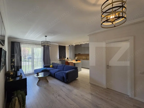 Apartament 3 camere, 73 mp utili, LUX, Bloc nou, Zonă centrală, La cheie — fotografia 3