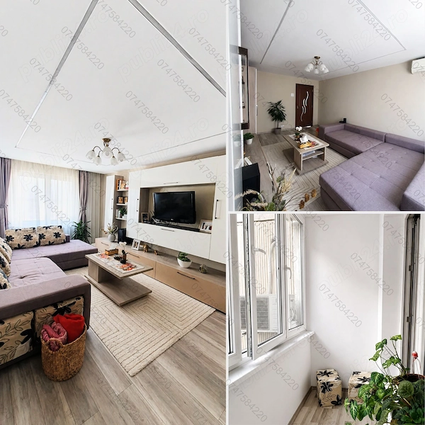 Apartament 4 camere decomandat de vânzare - zona Fortuna mobilat si utilat — fotografia 1