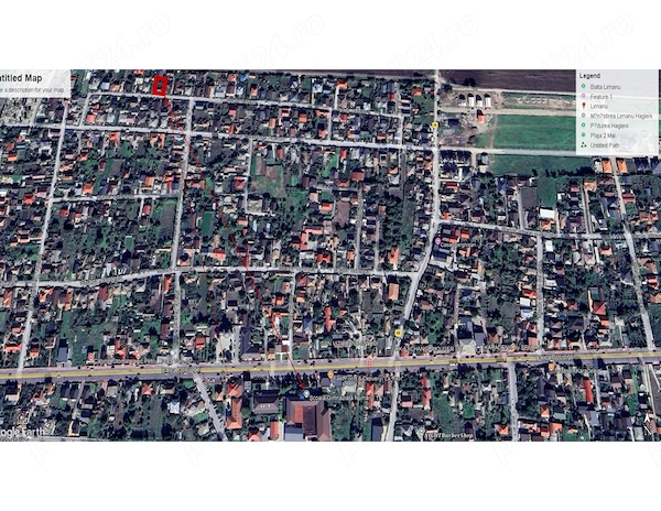 Casa de vânzare în Valu lui Traian, pe partea dreapta dinspre Constanta