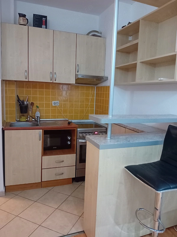 Apartament de inchiriat în zona Uta strada Bucegi, Nedecomandat, mobilat, cu clima, plita electrica — fotografia 1