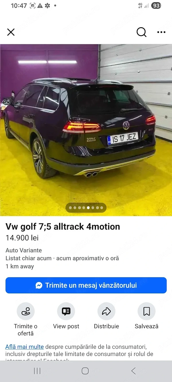 VOLKSWAGEN Golf 2019 — imagine 2