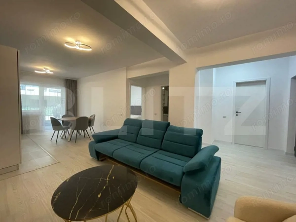 Apartament nou, 2 camere, 55 mp, balcon generos, parcare, zona Terra — fotografia 1