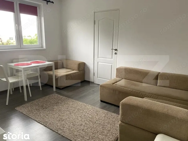 Apartament cu 2 camere, mobilat modern, 32 mp, Andrei Muresanu — fotografia 3
