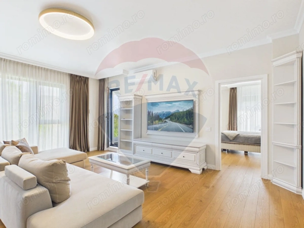4 camere, Baneasa, Aerogarii, mobilat utilat lux, prima inchiriere — fotografia 3
