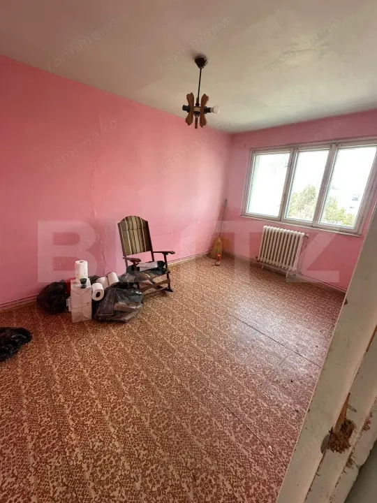 Apartament 3 camere, decomandat, 62 mp, etaj 3, balcon, Mănăștur — fotografia 3
