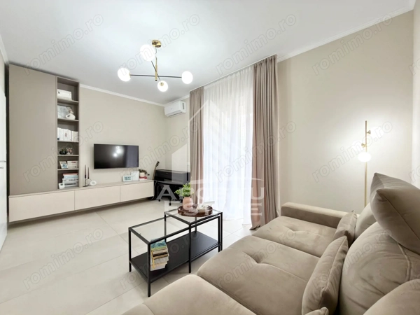 Apartament cu 2 camere mobilat si utilat decomandat in Giroc la asfalt — fotografia 1
