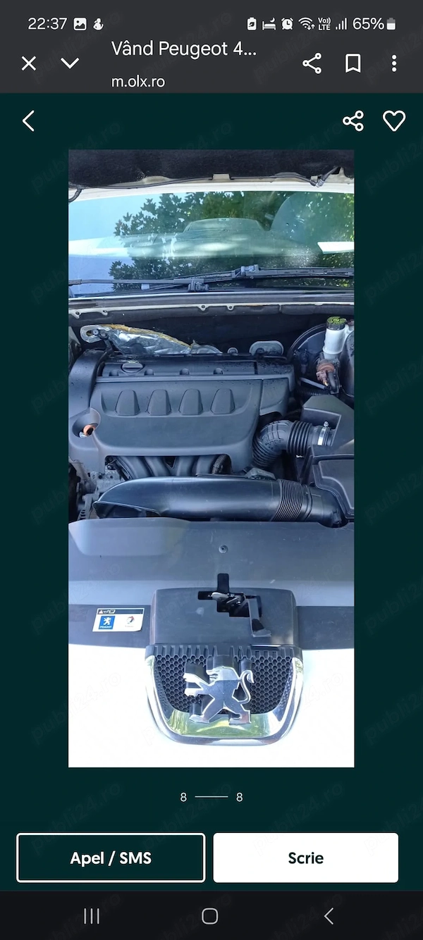 PEUGEOT 407 2007 — imagine 5