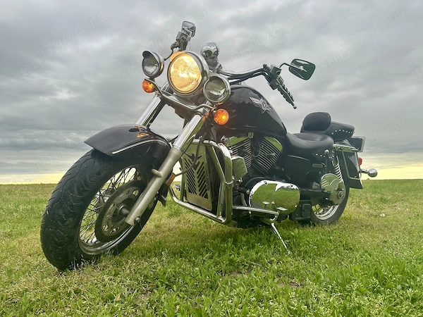 Kawasaki VN1500E Vulcan Classic - 1500cc - chopper, întreținut, fără probleme