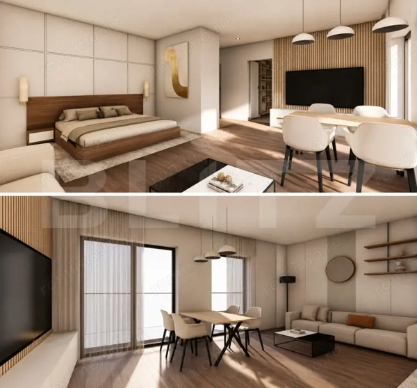 Studio, 56.72 mp, ansamblu cu 0% Comision la Achiziție, zona Calea Severinului — fotografia 1
